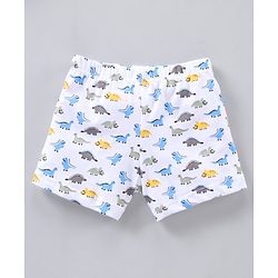 Babyhug 100% Cotton Printed Briefs Pack of 5 - Multicolor