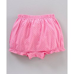 Babyhug Cotton Knit Bloomers Bunny Print Pack of 3 - Multicolour