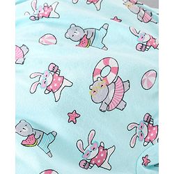 Babyhug Cotton Knit Bloomers Bunny Print Pack of 3 - Multicolour