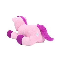 Babyhug Unicorn Soft Plush Toy Big - Length 100 cm | Giant Magical Unicorn Plush for Cuddles | Inspires Imaginative Play & Comfort | Soft & Kid-Safe | BIS Certified