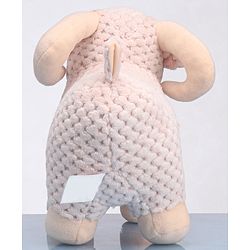 Babyhug Soft Sheep Toy | 30cm Adorable Plush Teddy with Super-Soft Fur | Perfect Stuffed Animal for Babies & Kids | Ideal Birthday Gift to Comfort | Birthday Gift For Kids | BIS Certified
