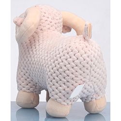 Babyhug Soft Sheep Toy | 30cm Adorable Plush Teddy with Super-Soft Fur | Perfect Stuffed Animal for Babies & Kids | Ideal Birthday Gift to Comfort | Birthday Gift For Kids | BIS Certified