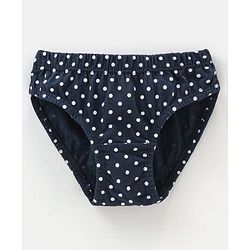 Babyhug Cotton Panties Floral and Polka Dots Print  Pack of 3 - Multicolour