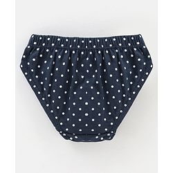Babyhug Cotton Panties Floral and Polka Dots Print  Pack of 3 - Multicolour