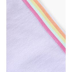 Babyhug Cotton Full Length Lounge Pant Solid - Lavender
