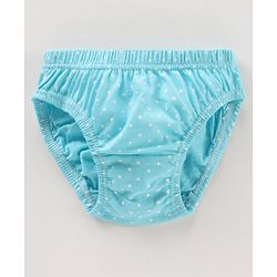 Babyhug 100% Cotton Antibacterial Panties Printed Briefs Pack of 5 - Multicolor