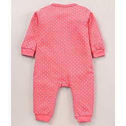 Babyhug 100% Cotton Knit Full Sleeves Romper Koala & Floral Print Pack of 2 - Multicolour