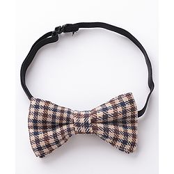 Babyhug Bow and Suspender Set Solid Color - Brown