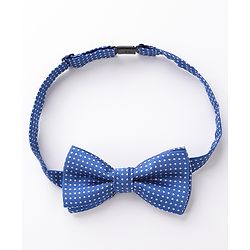 Babyhug Bow and Suspender Set Polka Dots Printed - Maroon
