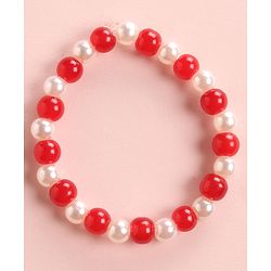 Babyhug Free Size Pearl Necklace with Bracelet Set Pack - Pink
