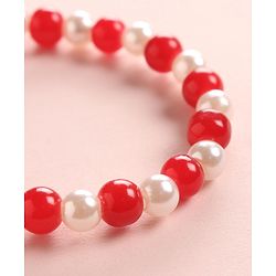 Babyhug Free Size Pearl Necklace with Bracelet Set Pack - Pink