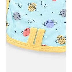 Babyhug Interlock Dyed Printed Cloth Nappies Extra Small Set of 5 - Multicolour