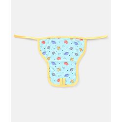 Babyhug Interlock Dyed Printed Cloth Nappies Extra Small Set of 5 - Multicolour