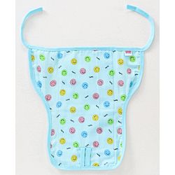 Babyhug Muslin Cotton Dyed Printed Cloth Nappies Extra Small Set of 5 - Multicolour