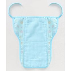 Babyhug Muslin Cotton Dyed Printed Cloth Nappies Extra Small Set of 12 - Multicolour