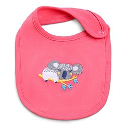 Babyhug Cotton Snap Buttons Closure Bear Print Pack of 2 - Blue & White