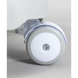 Babyhug Unicorn Foldable Baby Walker Cum Rocker With Parent Push Handle & Sun Shade - Grey