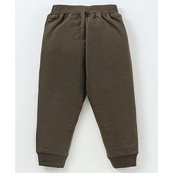 Babyhug Full Sleeves T-Shirt & Lounge Pant cactus Print - Blue & Olive Green