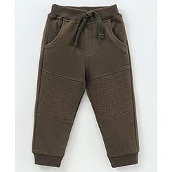 Babyhug Full Sleeves T-Shirt & Lounge Pant cactus Print - Blue & Olive Green