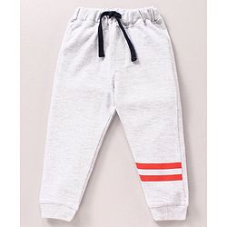 Babyhug 100% Cotton Hooded T-Shirt And Lounge Pant Football Print - Orange Ecru