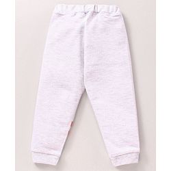 Babyhug 100% Cotton Hooded T-Shirt And Lounge Pant Football Print - Orange Ecru