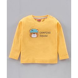 Babyhug Cotton Knit Full Sleeves T-Shirts Multi-Prints Pack of 3 - Multicolour