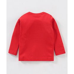 Babyhug Full Sleeves Tee Text Print Pack of 3 - Red White