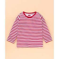 Babyhug Full Sleeves Tee Construction Vehicle Print Pack of 3 - Navy Blue Light Grey Red