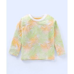 Babyhug Cotton Full Sleeves T-Shirts Animal Print Pack of 3 - Multicolour