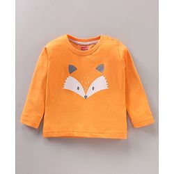 Babyhug Cotton Knit Full Sleeves Animal Printed T Shirts Pack Of 5 - Multicolour