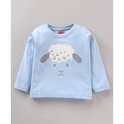 Babyhug Cotton Knit Full Sleeves Animal Printed T Shirts Pack Of 5 - Multicolour