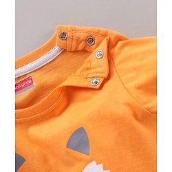 Babyhug Cotton Knit Full Sleeves Animal Printed T Shirts Pack Of 5 - Multicolour