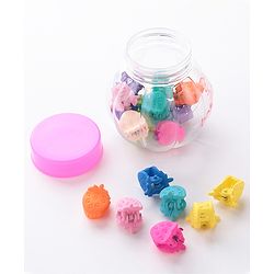 Babyhug Free Size Fruit Shaped Clips  Pack of 20 - Multicolor