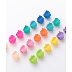 Babyhug Free Size Fruit Shaped Clips  Pack of 20 - Multicolor