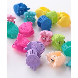Babyhug Free Size Fruit Shaped Clips  Pack of 20 - Multicolor