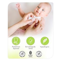 Babyhug Naturals Vitamin Wet Wipes - 72 Pieces