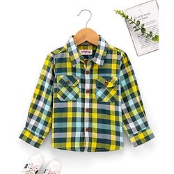 Babyhug Full Sleeves Checks Shirt - Multicolor
