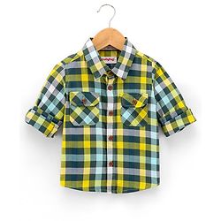 Babyhug Full Sleeves Checks Shirt - Multicolor