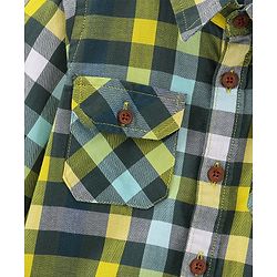 Babyhug Full Sleeves Checks Shirt - Multicolor
