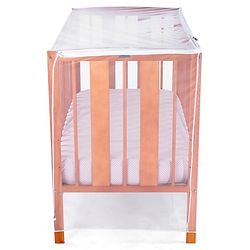 Babyhug Multipurpose Breathable Mosquito Net - White (Cot Not Included)
