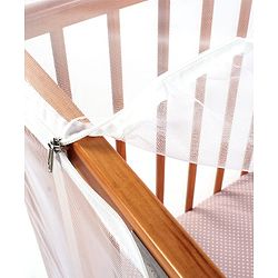 Babyhug Multipurpose Breathable Mosquito Net - White (Cot Not Included)