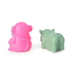 Babyhug Bath Squeeze Toys Jungle Animals Pack of 6 - Multicolour