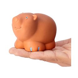 Babyhug Bath Squeeze Toys Jungle Animals Pack of 6 - Multicolour