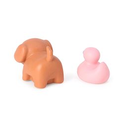 Babyhug Bath Squeeze Toys Pet Animals Pack of 6 - Multicolour