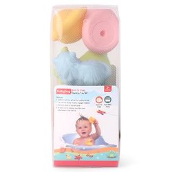 Babyhug Bath Squeeze Toys Pet Animals Pack of 6 - Multicolour