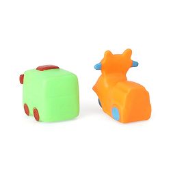 Babyhug Bath Squeeze Toys Transport Pack of 4 - Multicolour