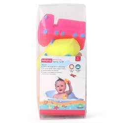 Babyhug Bath Squeeze Toys Transport Pack of 4 - Multicolour