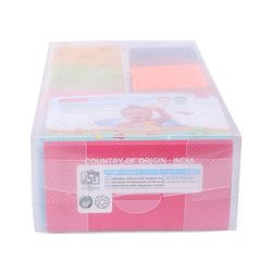 Babyhug Bath In Style Squeeze Building Blocks Set Pack of 8 - Multicolour