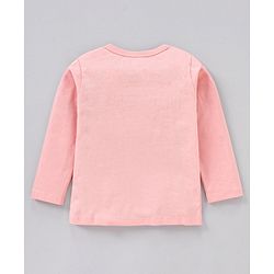 Babyhug Full Sleeves Cotton Blend Knit Tees Solid Pack of 3- Blue Red Peach