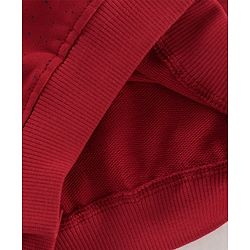Babyhug Full Sleeves Sweatshirt Text Print - Maroon